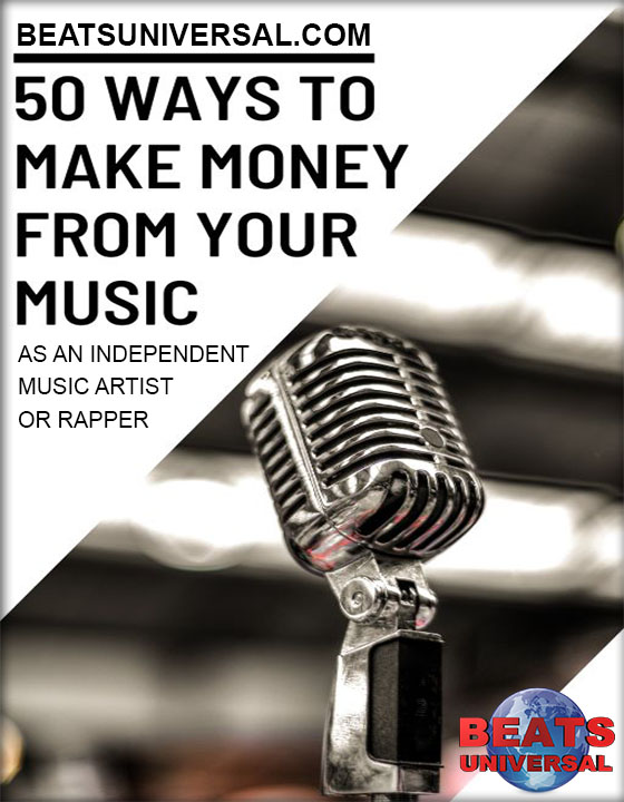 50 Ways To Make Money From Your Music ebook cover